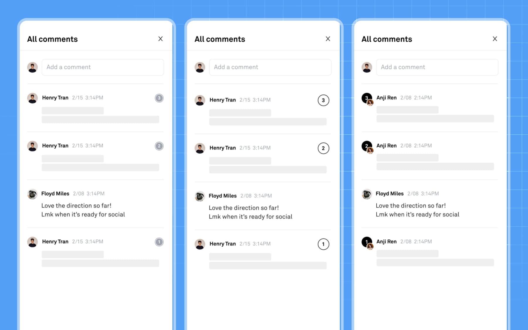 Exploring comments