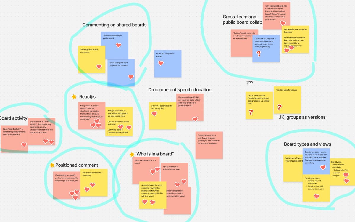 early Playbook explorations
