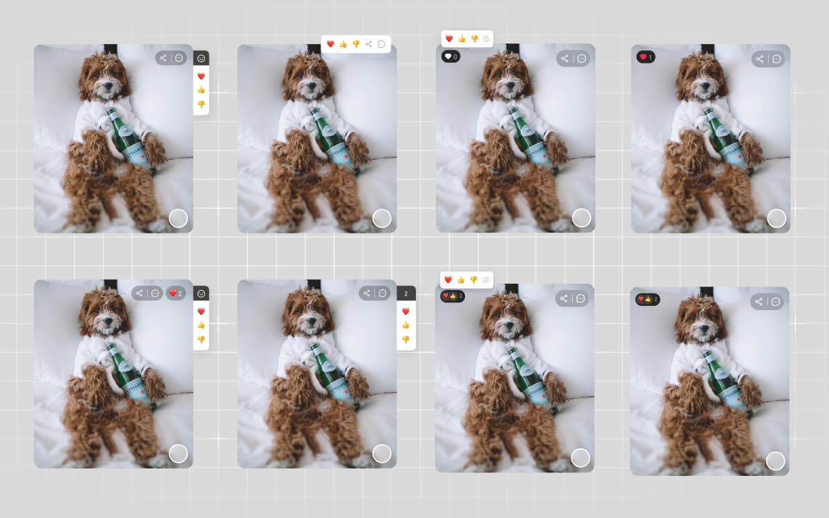 Emoji reactions exploration